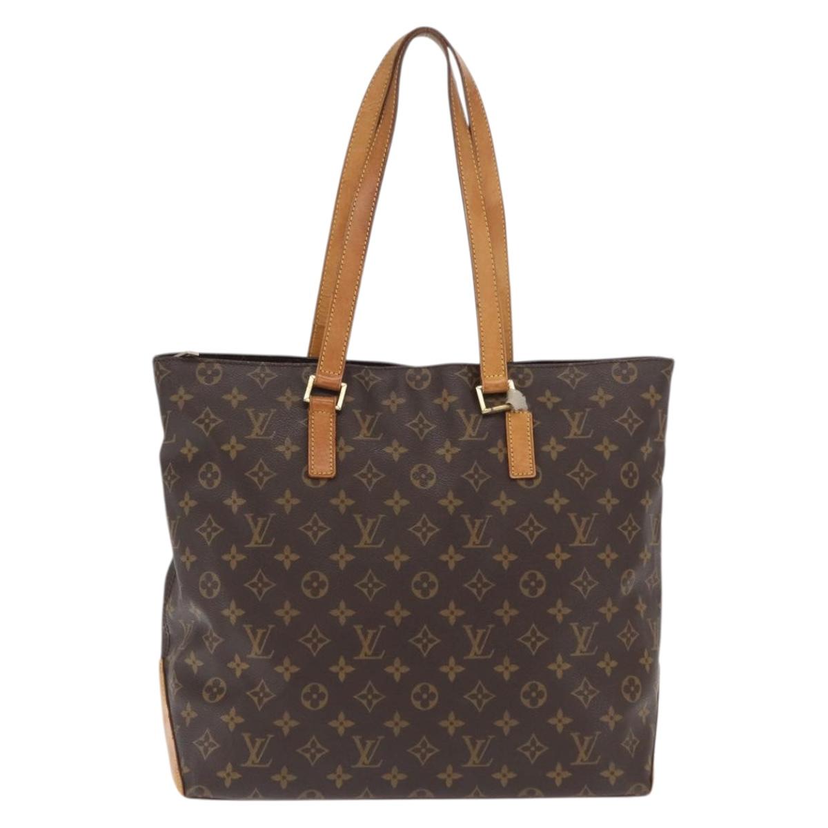 LOUIS VUITTON Monogram Cabas Mezzo Tote Bag M51151 LV Auth 89686