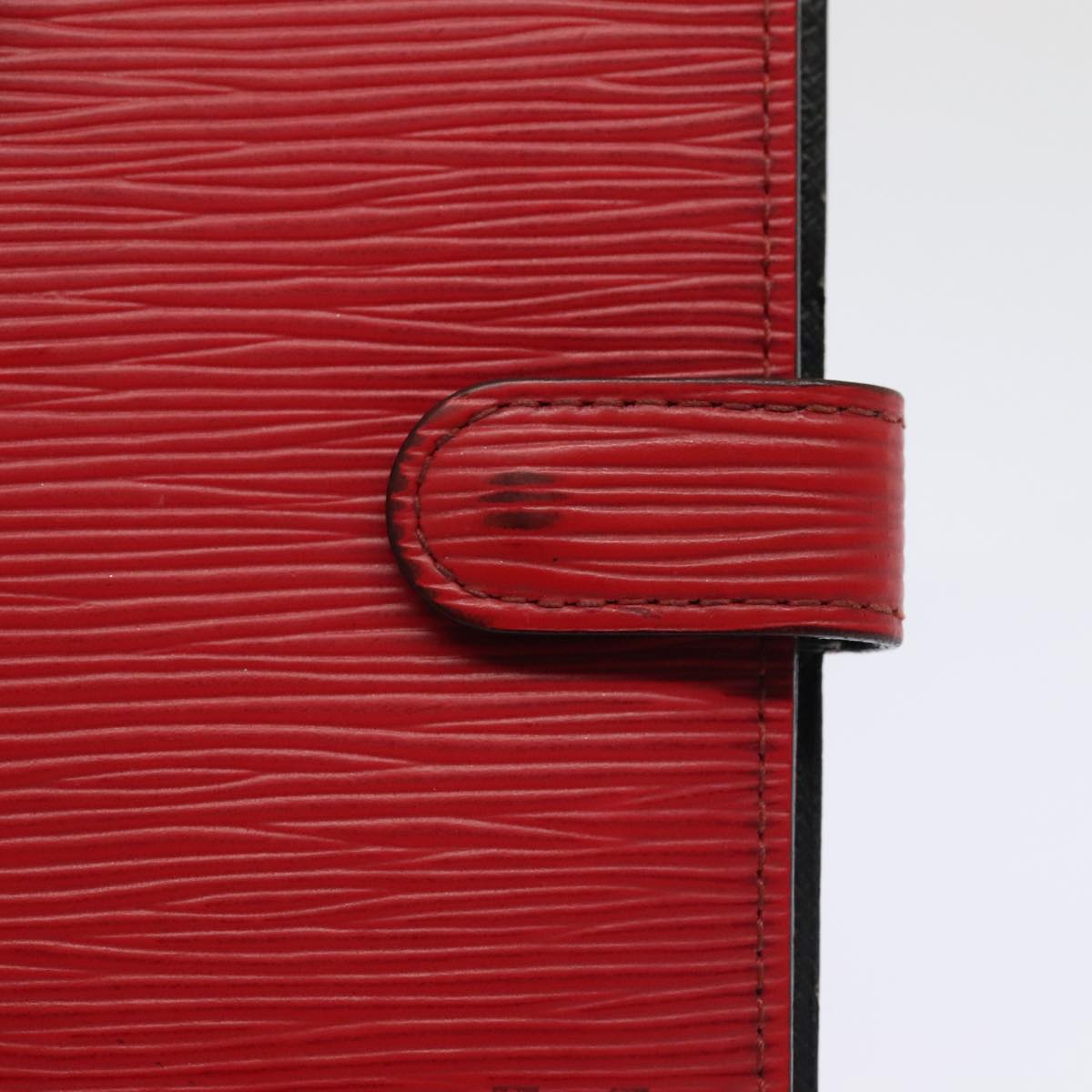 LOUIS VUITTON Epi Agenda PM Day Planner Cover Red R20057 LV Auth 89734