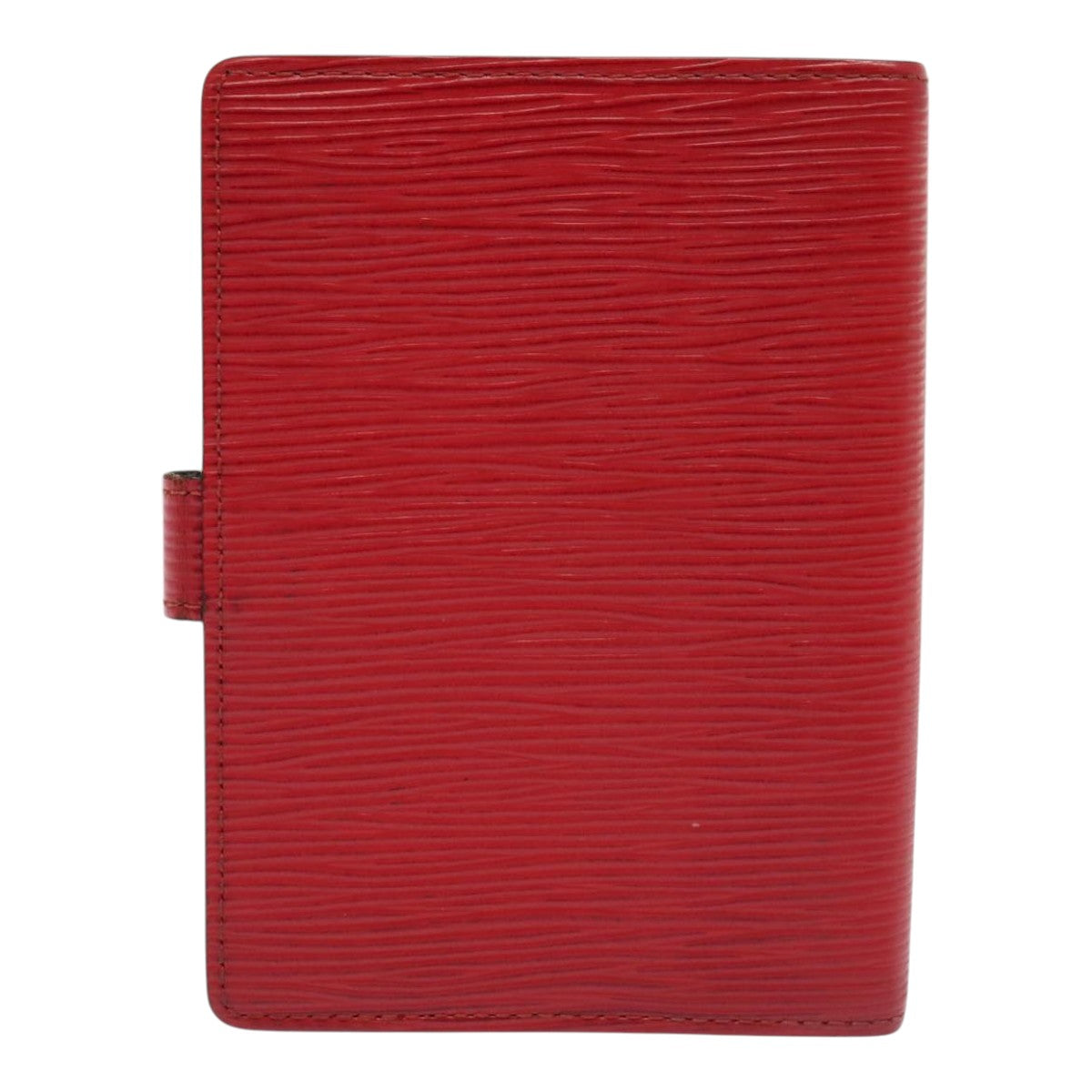 LOUIS VUITTON Epi Agenda PM Day Planner Cover Red R20057 LV Auth 89734
