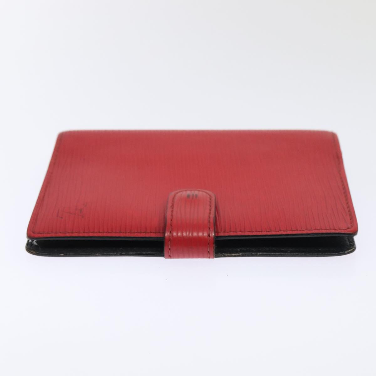 LOUIS VUITTON Epi Agenda PM Day Planner Cover Red R20057 LV Auth 89734