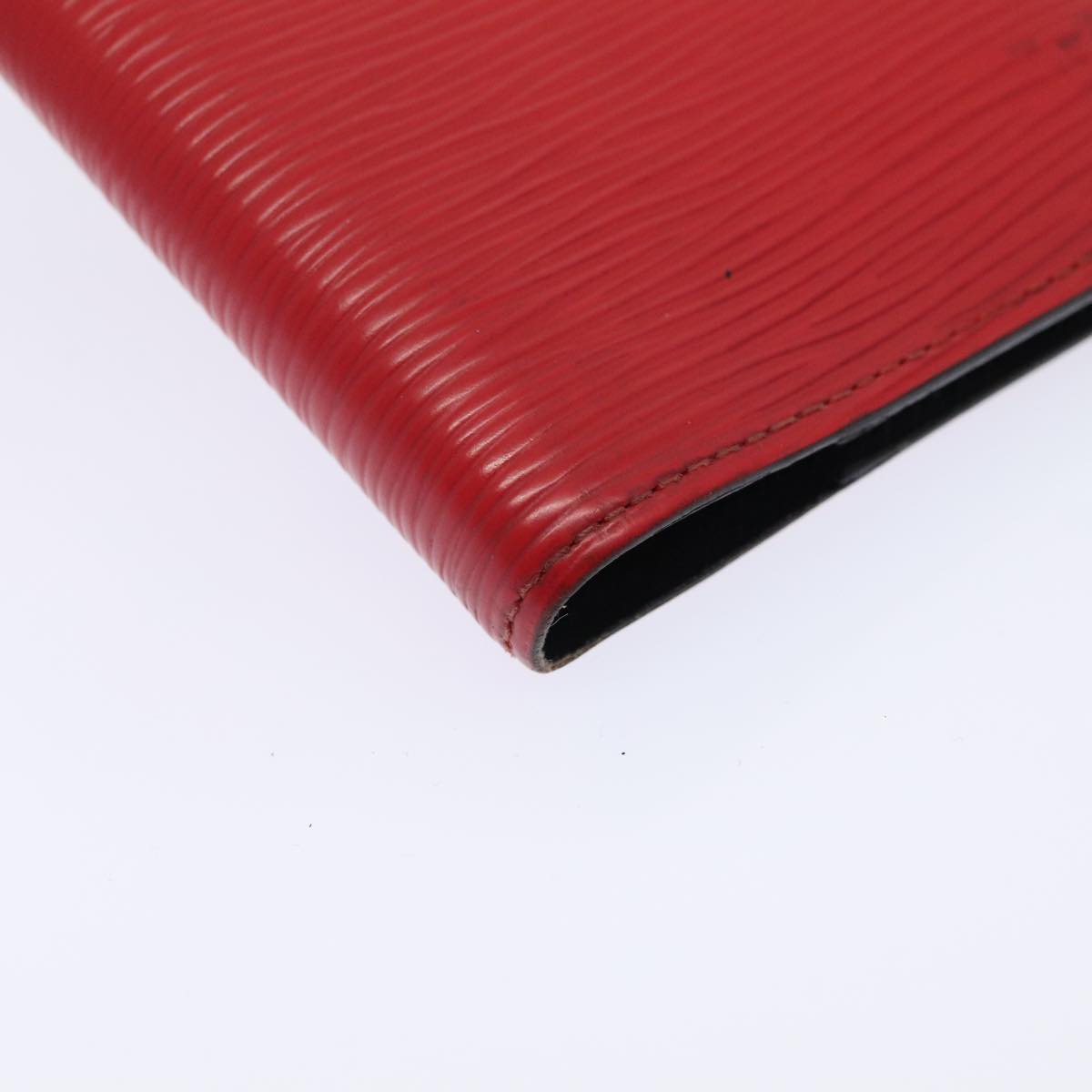 LOUIS VUITTON Epi Agenda PM Day Planner Cover Red R20057 LV Auth 89734