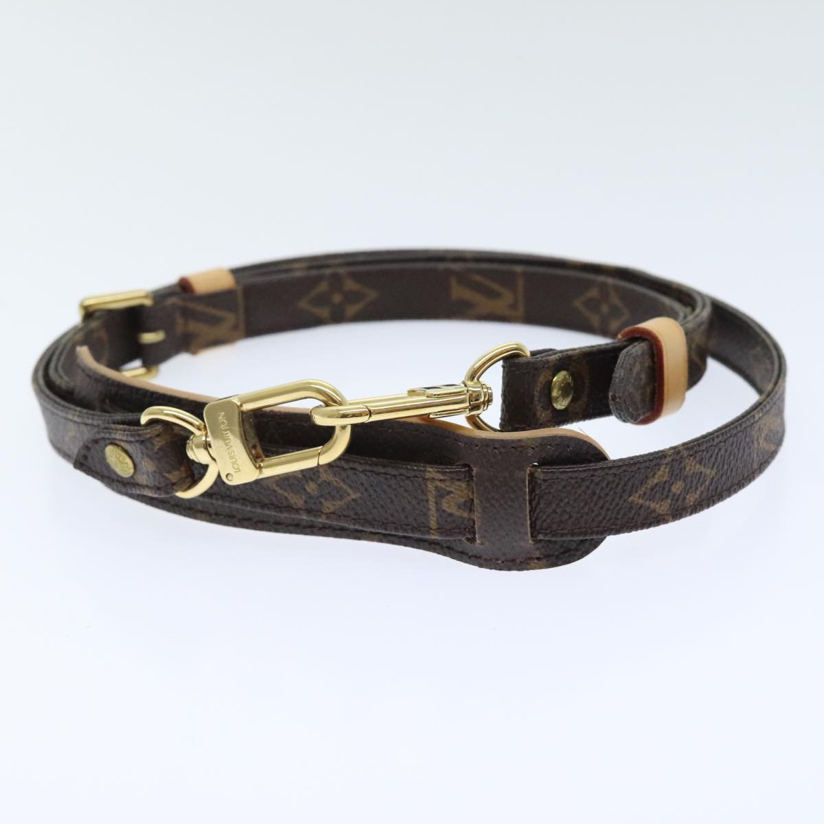 LOUIS VUITTON Monogram Adjustable Shoulder Strap 36.2""""""""-43.3"""""""" LV Auth 89881