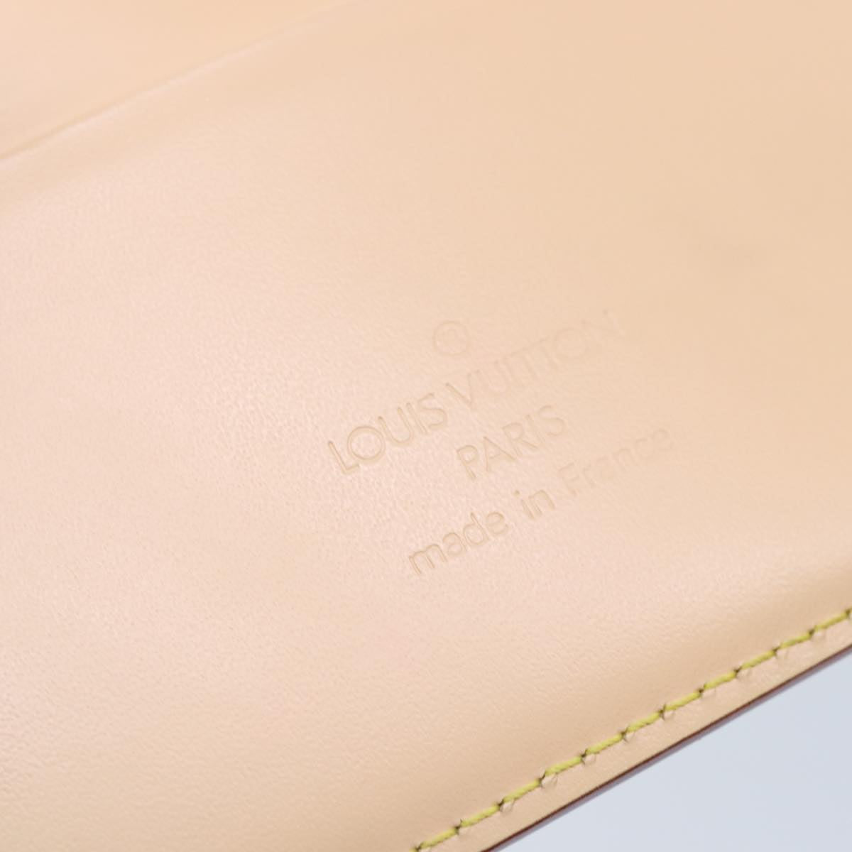 LOUIS VUITTON Multicolor Agenda GM Day Planner Cover Black R20893 LV Auth 89931AV