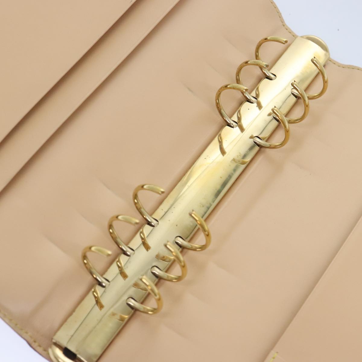 LOUIS VUITTON Multicolor Agenda GM Day Planner Cover Black R20893 LV Auth 89931AV