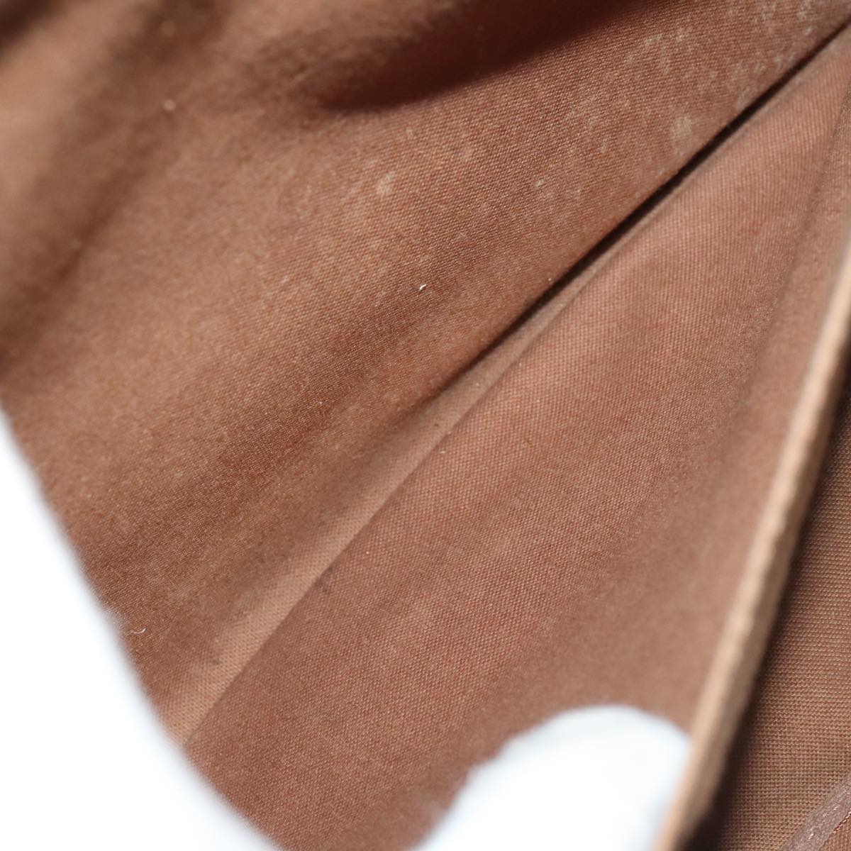 LOUIS VUITTON Monogram Saumur 35 Shoulder Bag M42254 LV Auth 89975