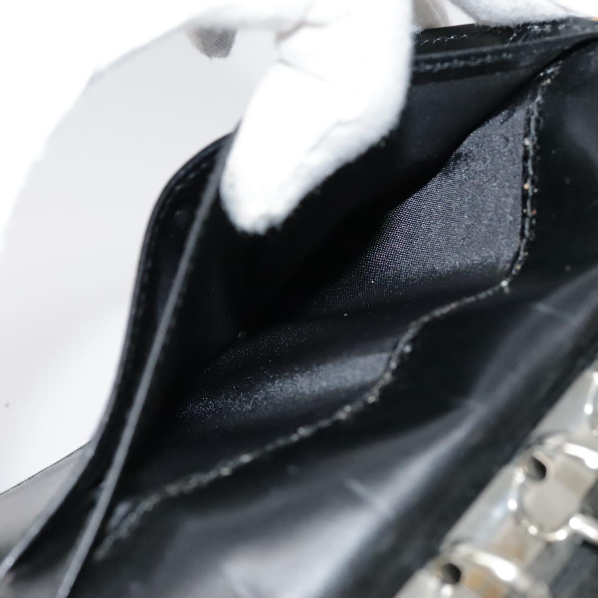 GUCCI Day Planner Cover Leather Black Auth 90051