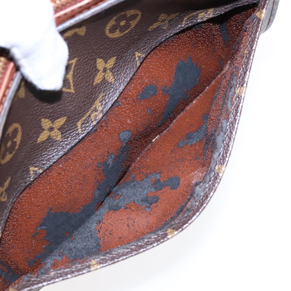 LOUIS VUITTON Monogram Orsay Clutch Bag M51790 LV Auth 90056