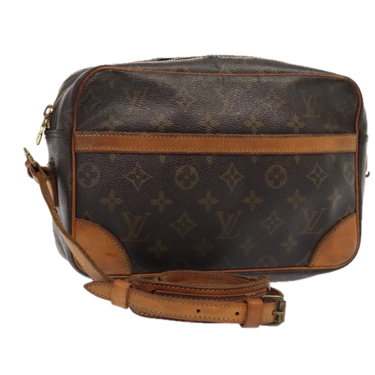 LOUIS VUITTON Monogram Trocadero 27 Shoulder Bag M51274 LV Auth 90093