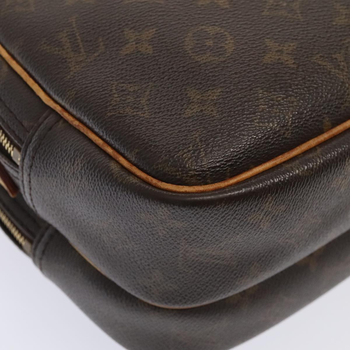 LOUIS VUITTON Monogram Reporter PM Shoulder Bag M45254 LV Auth 90131