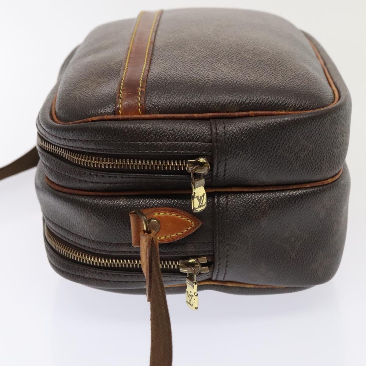 LOUIS VUITTON Monogram Reporter PM Shoulder Bag M45254 LV Auth 90131