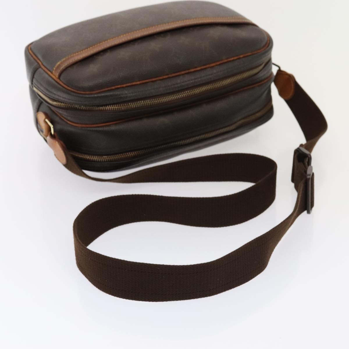 LOUIS VUITTON Monogram Reporter PM Shoulder Bag M45254 LV Auth 90131