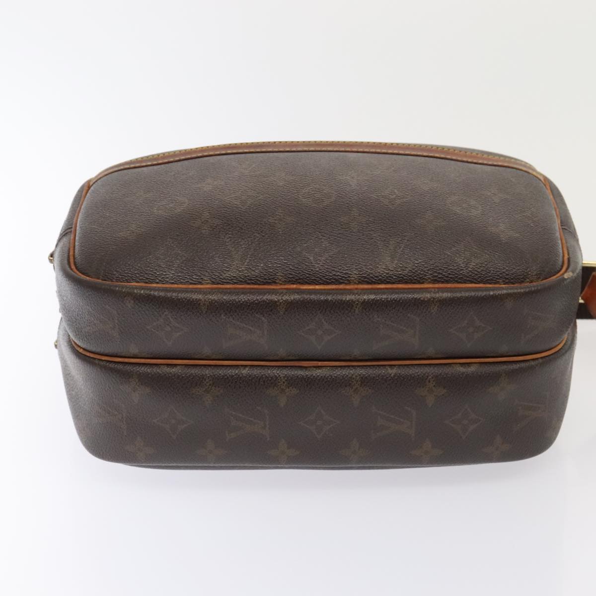 LOUIS VUITTON Monogram Reporter PM Shoulder Bag M45254 LV Auth 90131