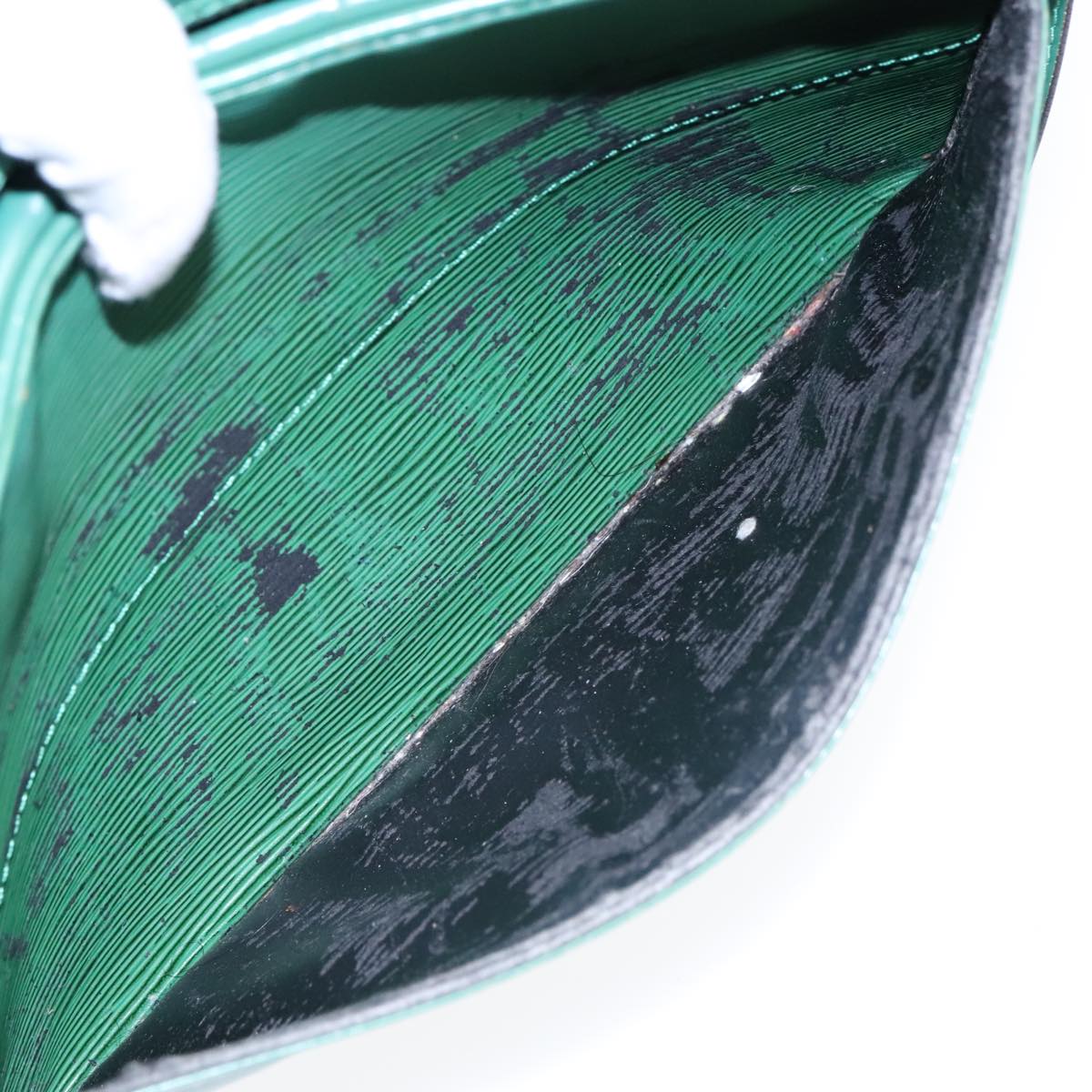 LOUIS VUITTON Epi Trocadero 27 Shoulder Bag Green M52314 LV Auth 90164