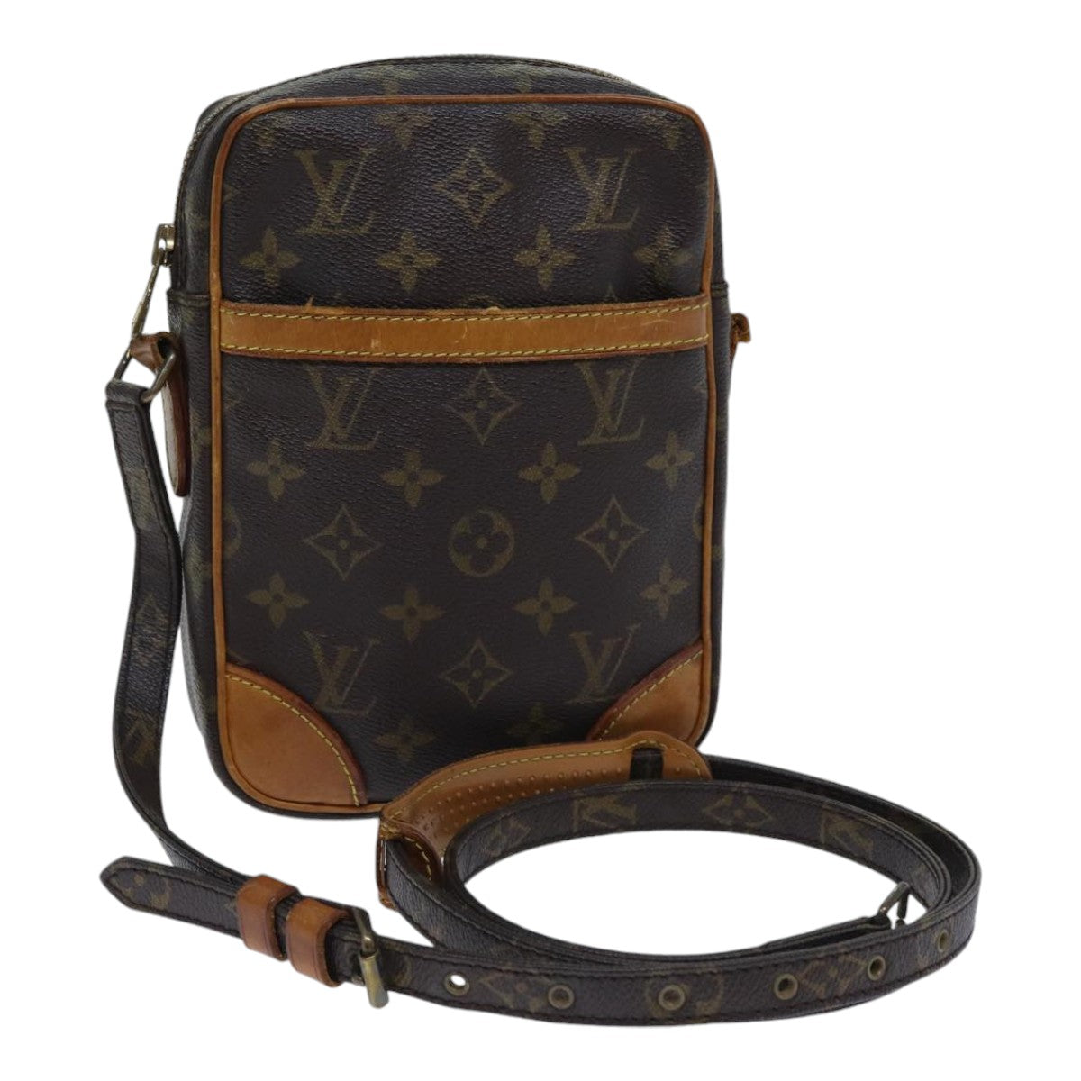 LOUIS VUITTON Monogram Danube Shoulder Bag M45266 LV Auth 90825