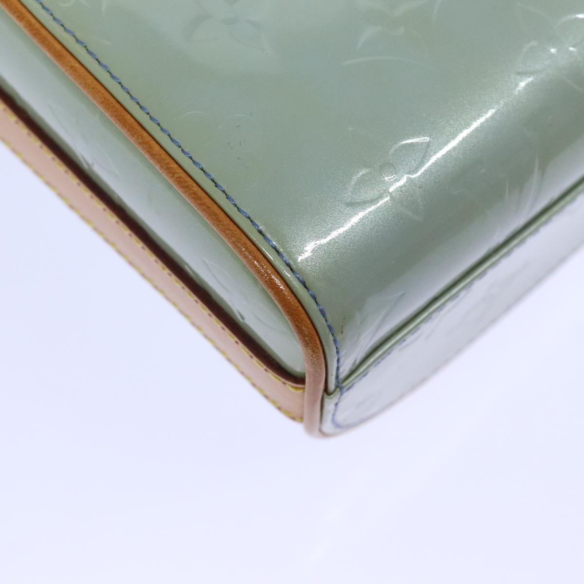 LOUIS VUITTON Monogram Vernis Sullivan Vertical Bag Lavande M91258 LV Auth 90945