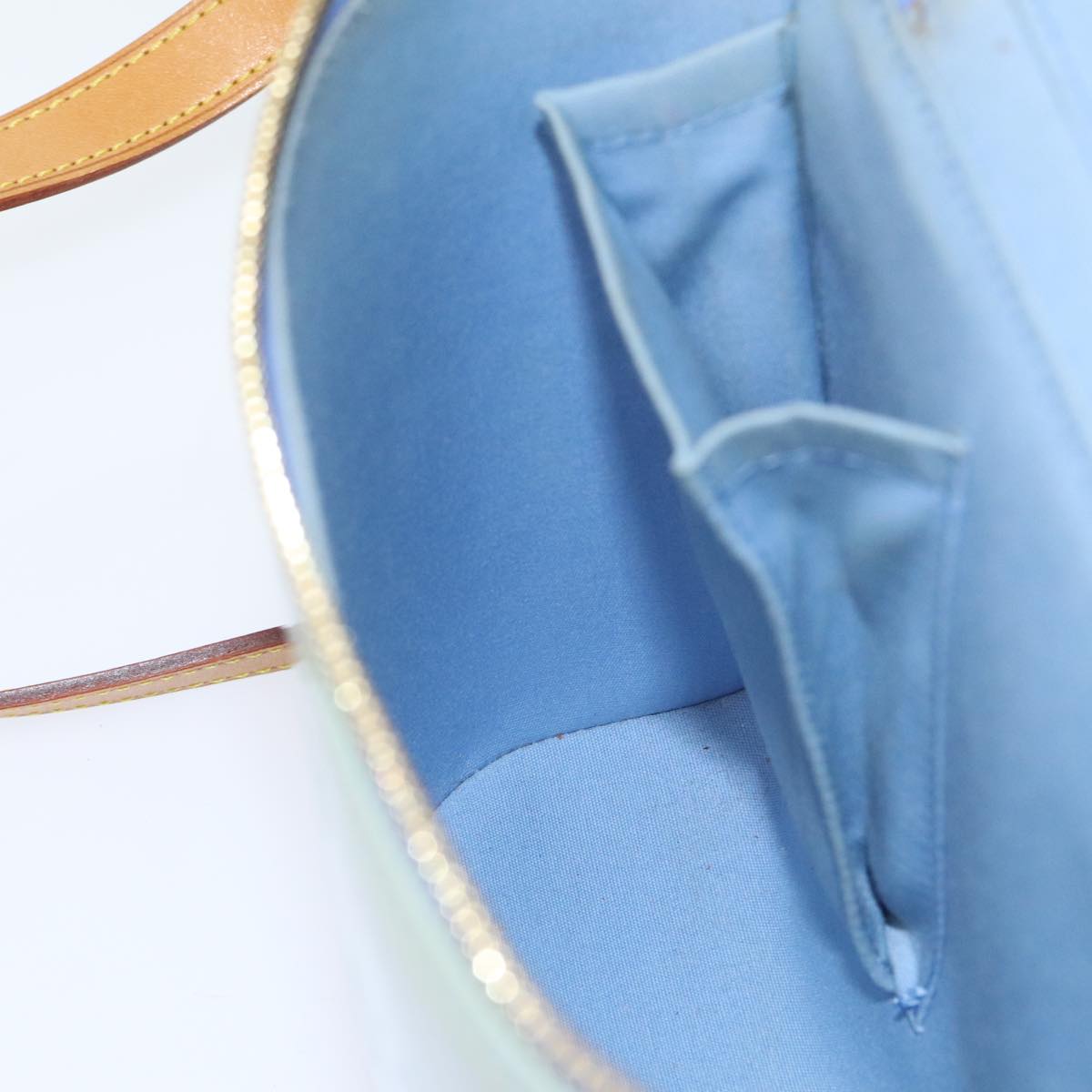 LOUIS VUITTON Monogram Vernis Sullivan Vertical Bag Lavande M91258 LV Auth 90945