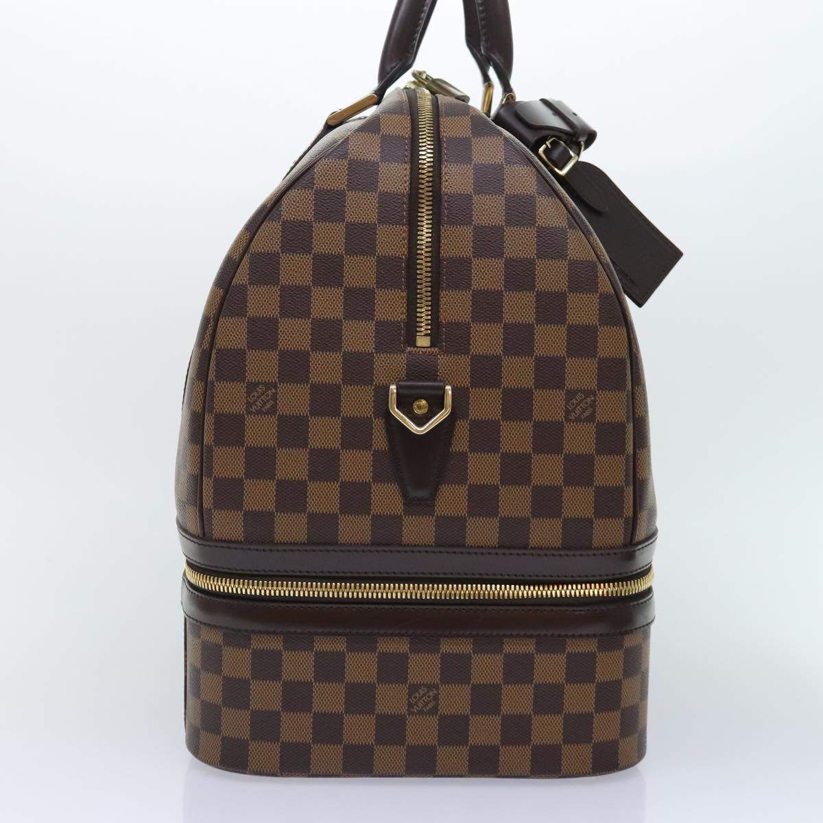 LOUIS VUITTON Damier Ebene Sac Sports Boston Bag SPO LV Auth 91129SV
