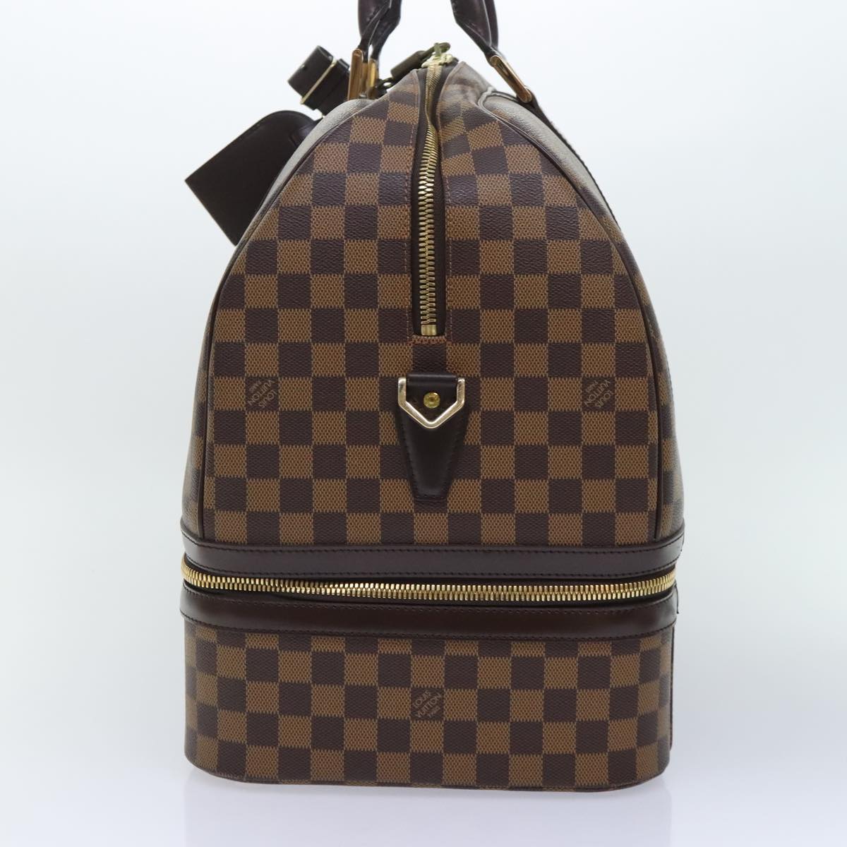 LOUIS VUITTON Damier Ebene Sac Sports Boston Bag SPO LV Auth 91129SV
