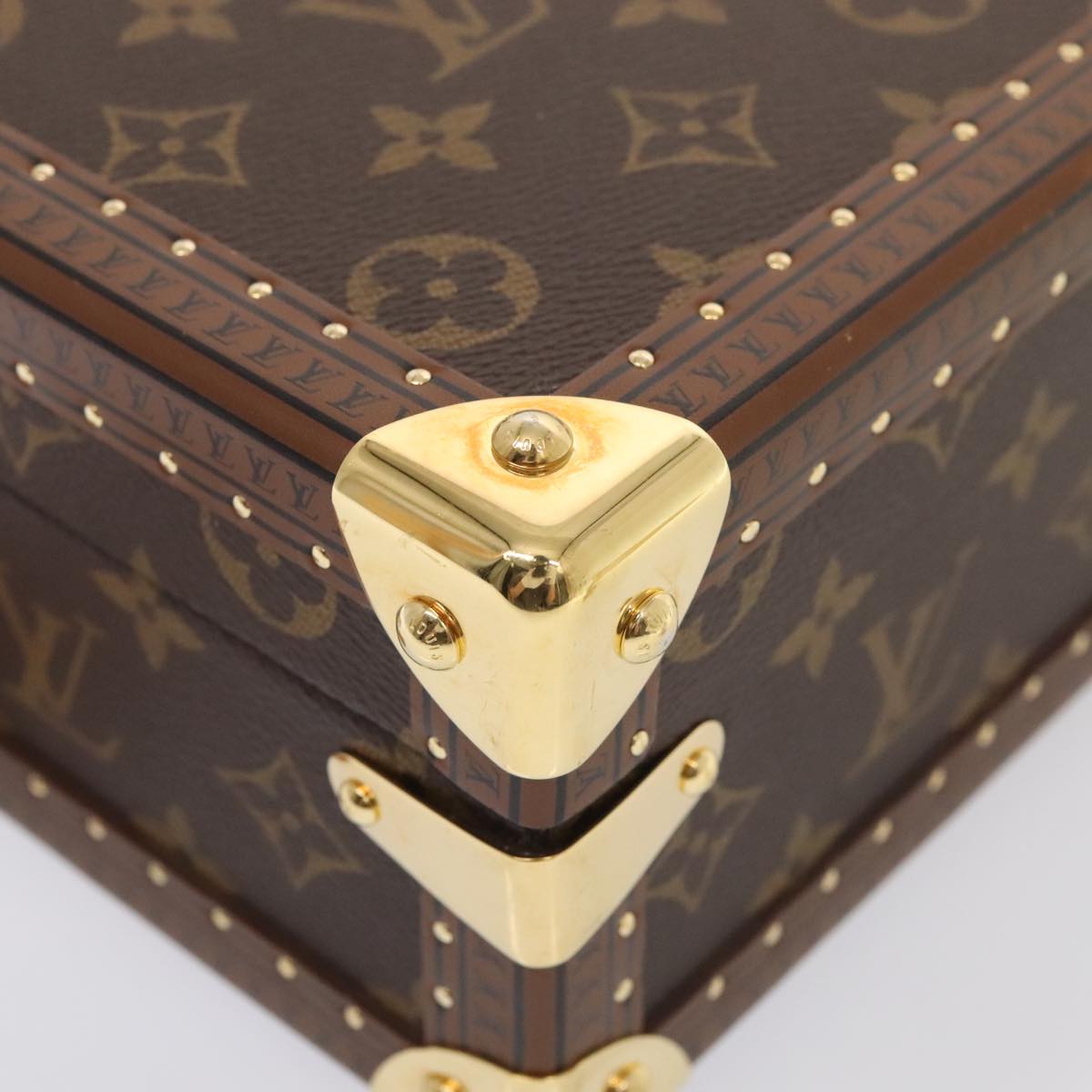 LOUIS VUITTON Monogram Petite Vallees Hand Bag 2way M20468 LV Auth 91131SAM