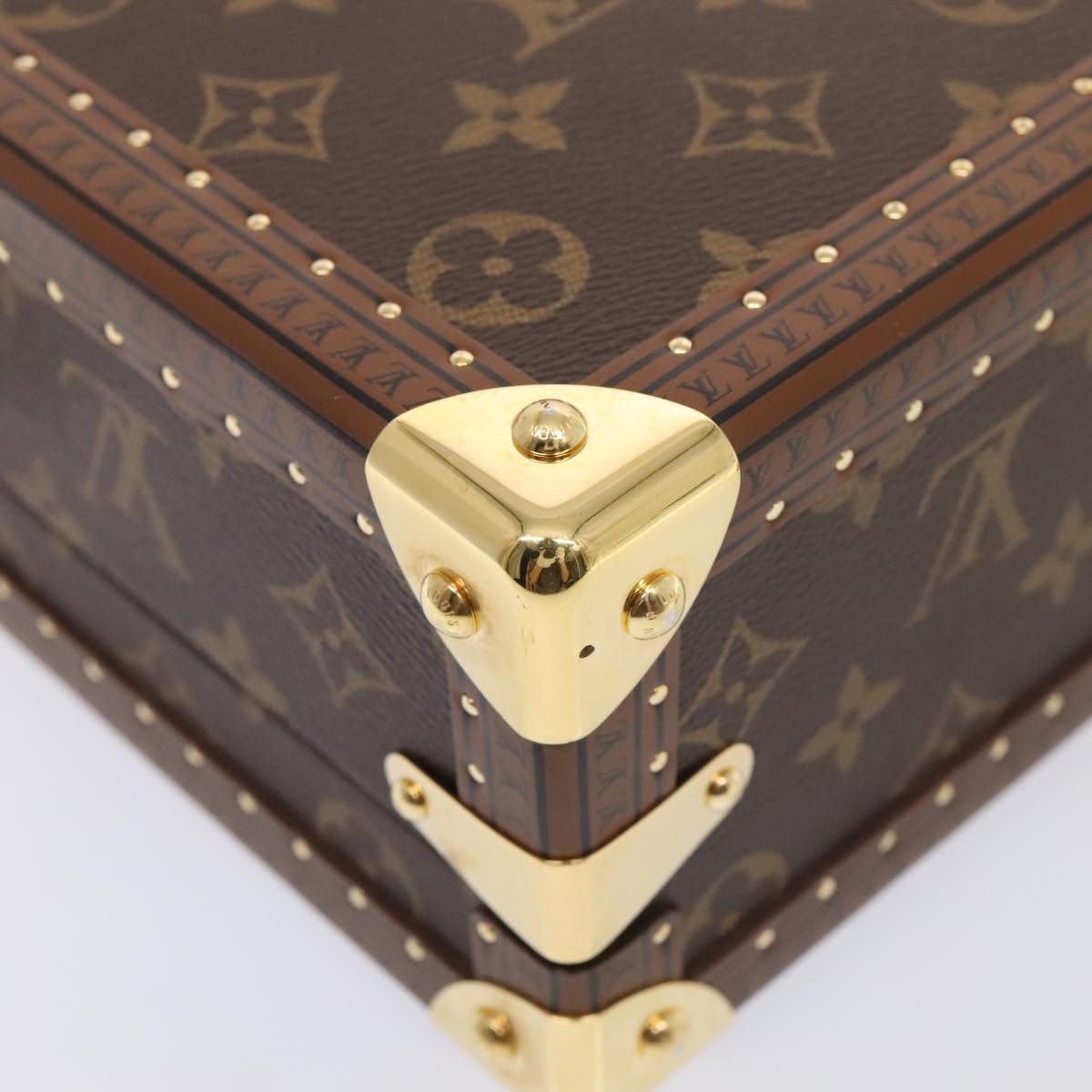 LOUIS VUITTON Monogram Petite Vallees Hand Bag 2way M20468 LV Auth 91131SAM