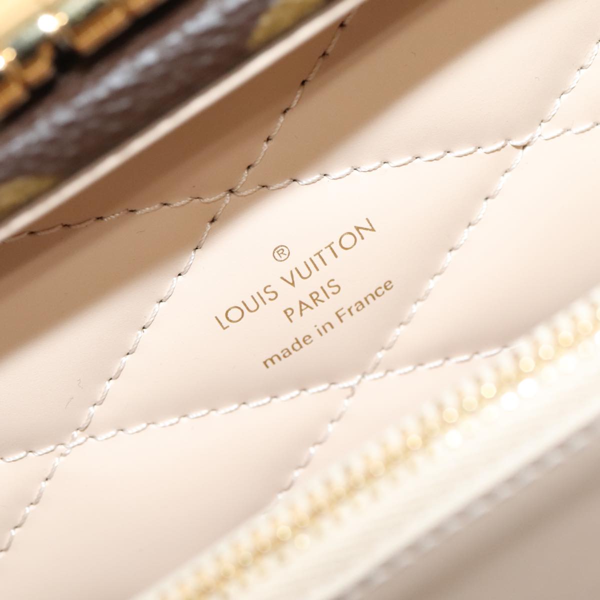 LOUIS VUITTON Monogram Petite Vallees Hand Bag 2way M20468 LV Auth 91131SAM