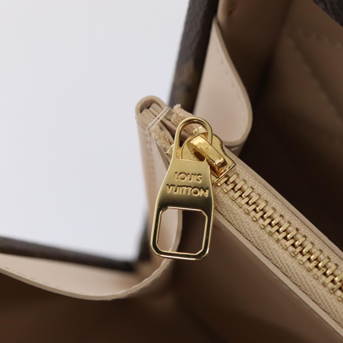 LOUIS VUITTON Monogram Petite Vallees Hand Bag 2way M20468 LV Auth 91131SAM