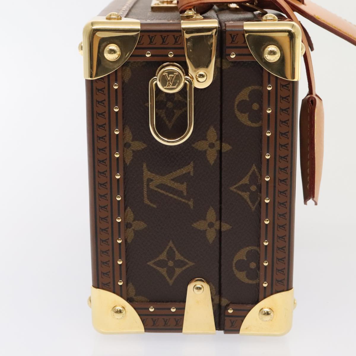 LOUIS VUITTON Monogram Petite Vallees Hand Bag 2way M20468 LV Auth 91131SAM