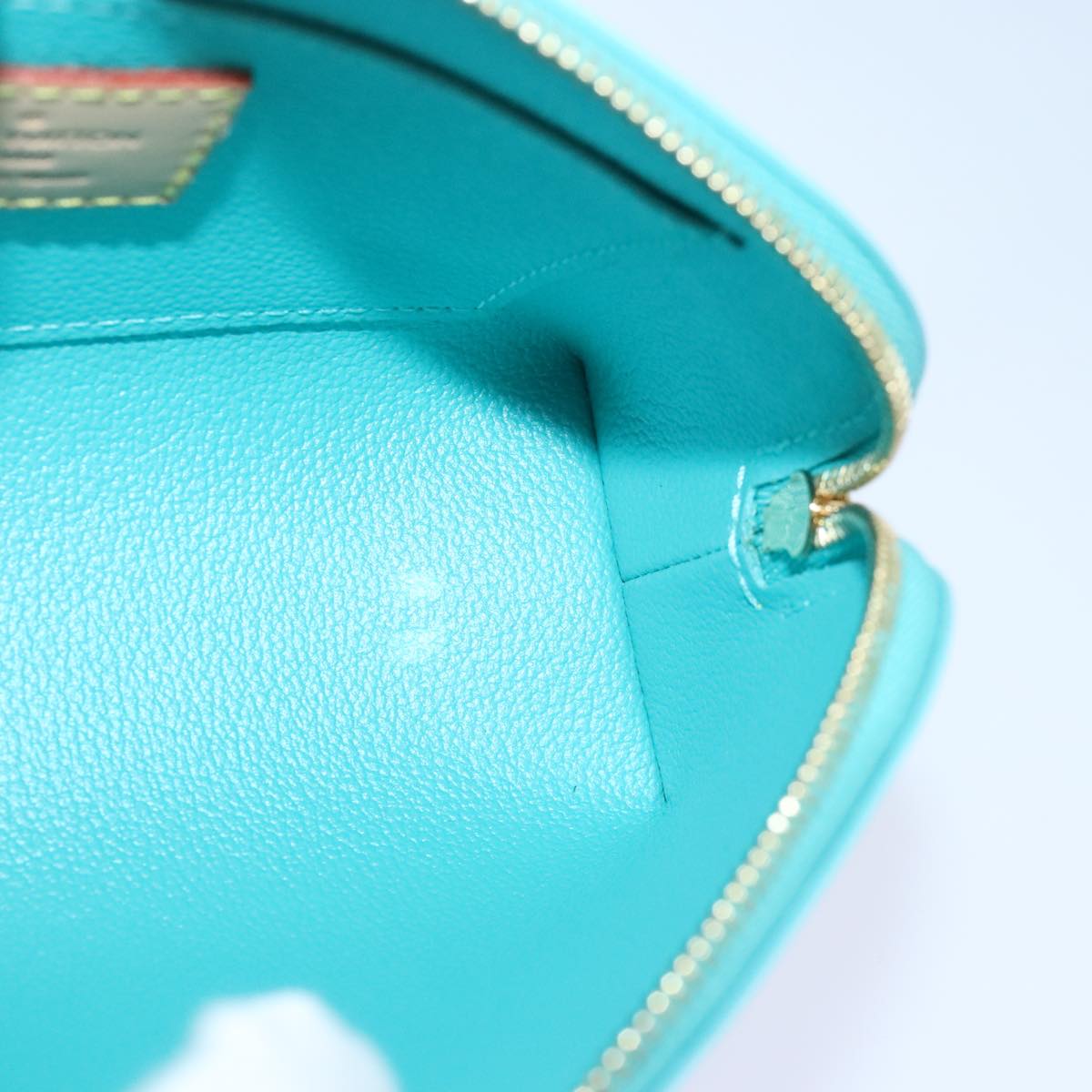 LOUIS VUITTON Monogram Vernis Pochette CosmeticPouch Tyu Luco Words Auth 91172AV