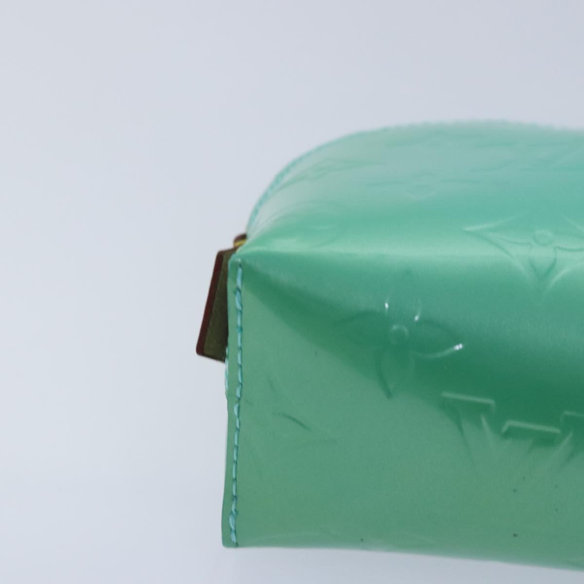 LOUIS VUITTON Monogram Vernis Pochette CosmeticPouch Tyu Luco Words Auth 91172AV