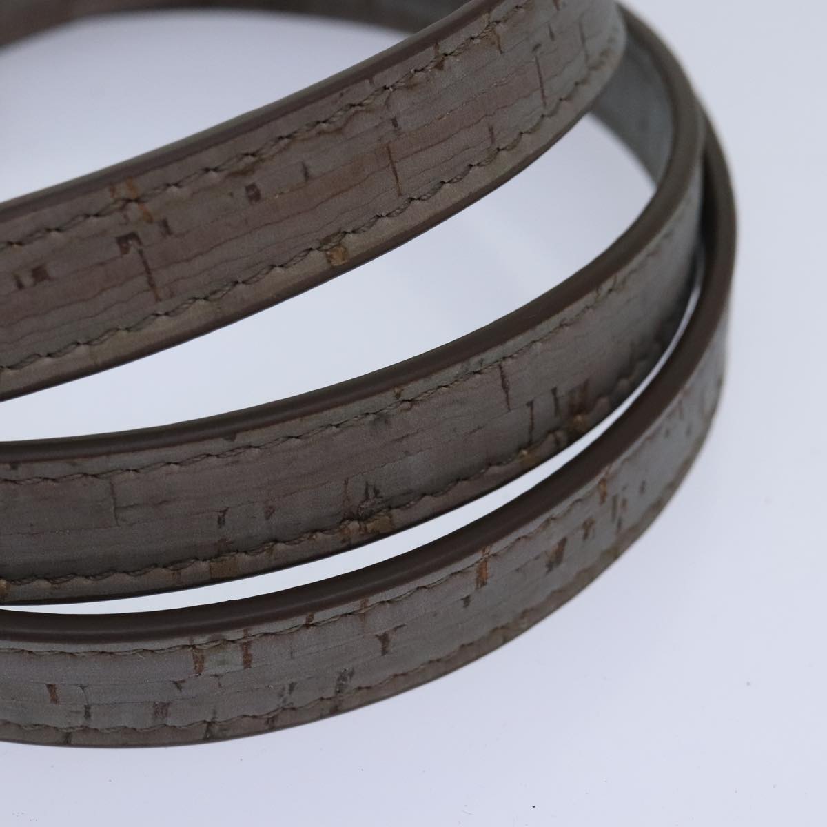 Salvatore Ferragamo Hand Bag Cork 144/500 2way Brown Auth 91289SV