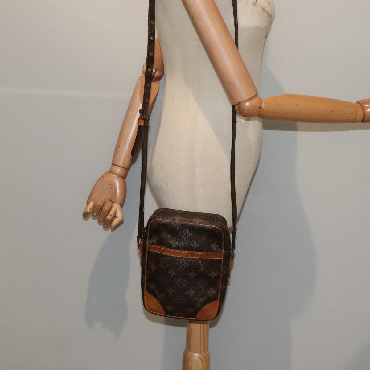 LOUIS VUITTON Monogram Danube Shoulder Bag M45266 LV Auth 91368