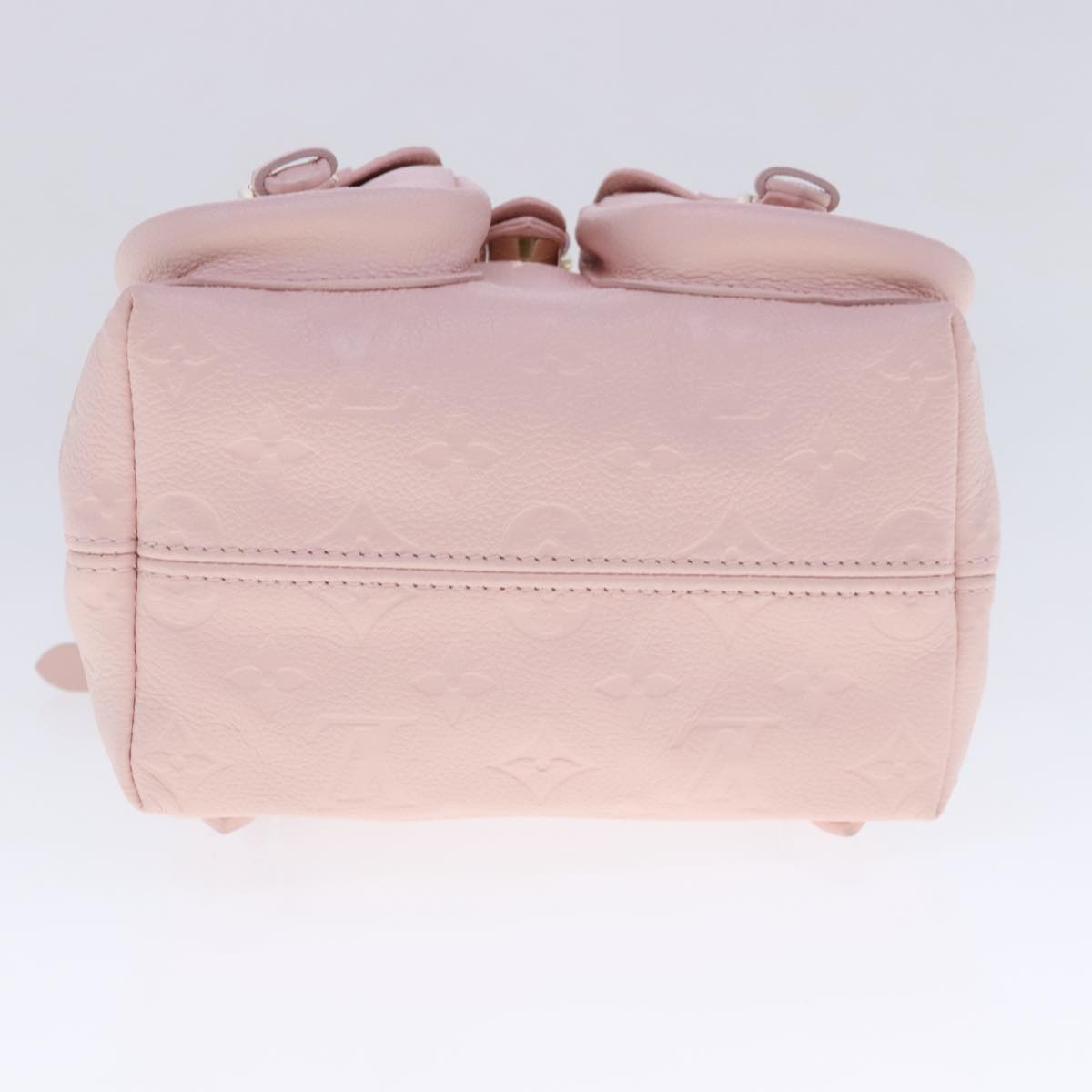 LOUIS VUITTON Monogram Empreinte Backup Backpack Pink M47074 LV Auth 91596SM