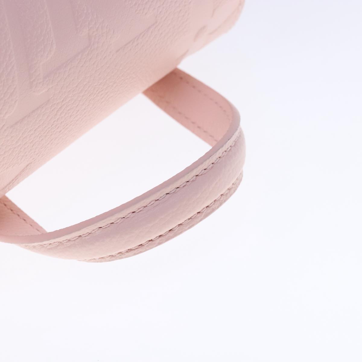 LOUIS VUITTON Monogram Empreinte Backup Backpack Pink M47074 LV Auth 91596SM