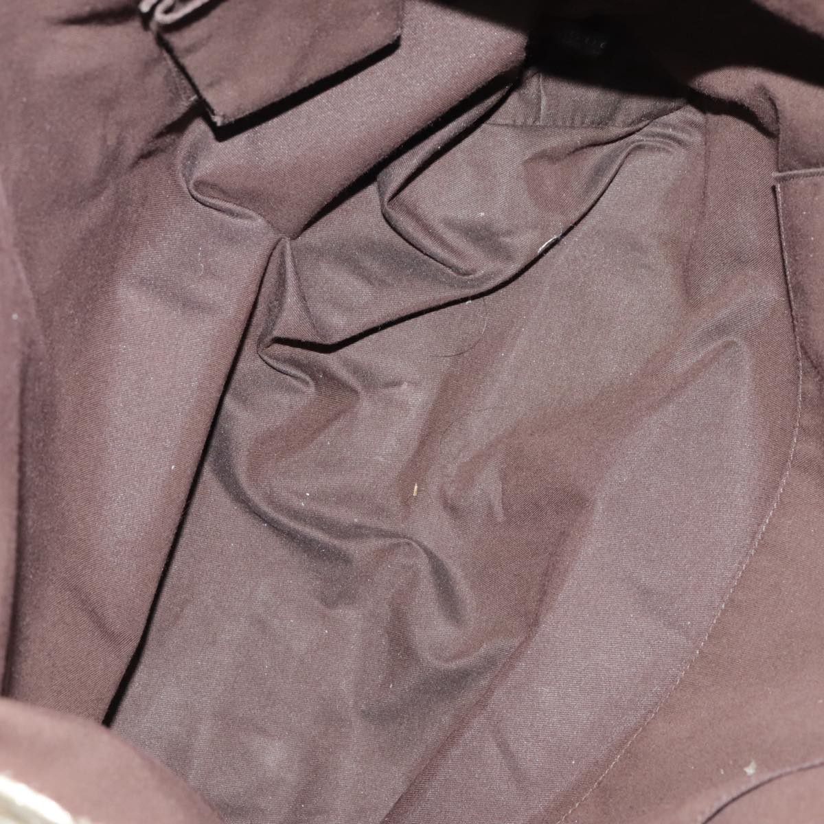 GUCCI GG Canvas Sherry Line Tote Bag Coated Canvas Gold Orange Auth 91624