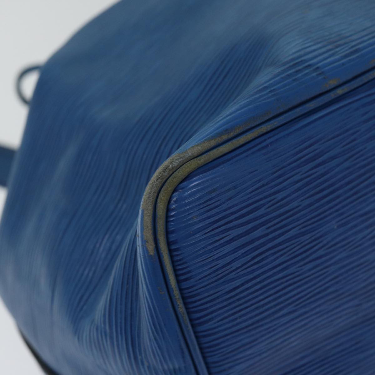 LOUIS VUITTON Epi Noe Shoulder Bag Toledo Blue M44005 LV Auth 91643