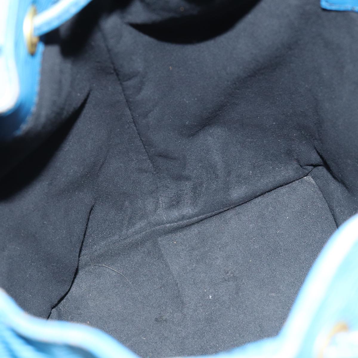 LOUIS VUITTON Epi Noe Shoulder Bag Toledo Blue M44005 LV Auth 91643