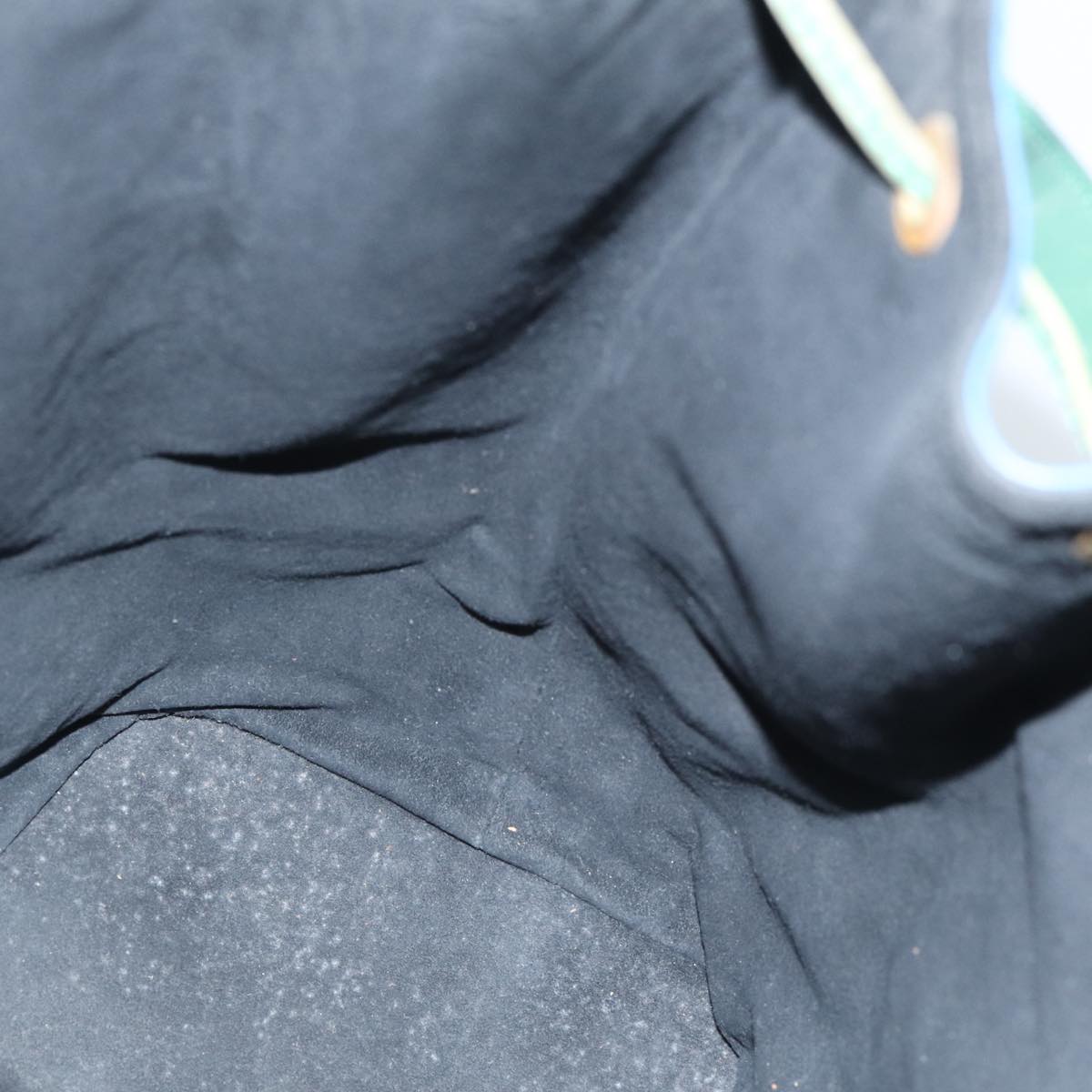 LOUIS VUITTON Epi Noe Shoulder Bag Bicolor Green Blue M44044 LV Auth 91699