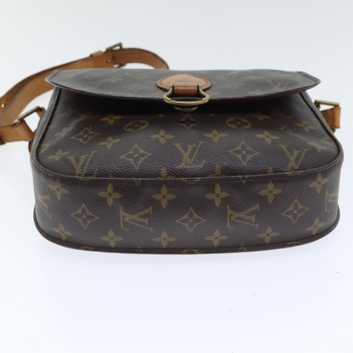 LOUIS VUITTON Monogram Saint Cloud GM Shoulder Bag M51242 LV Auth 91764
