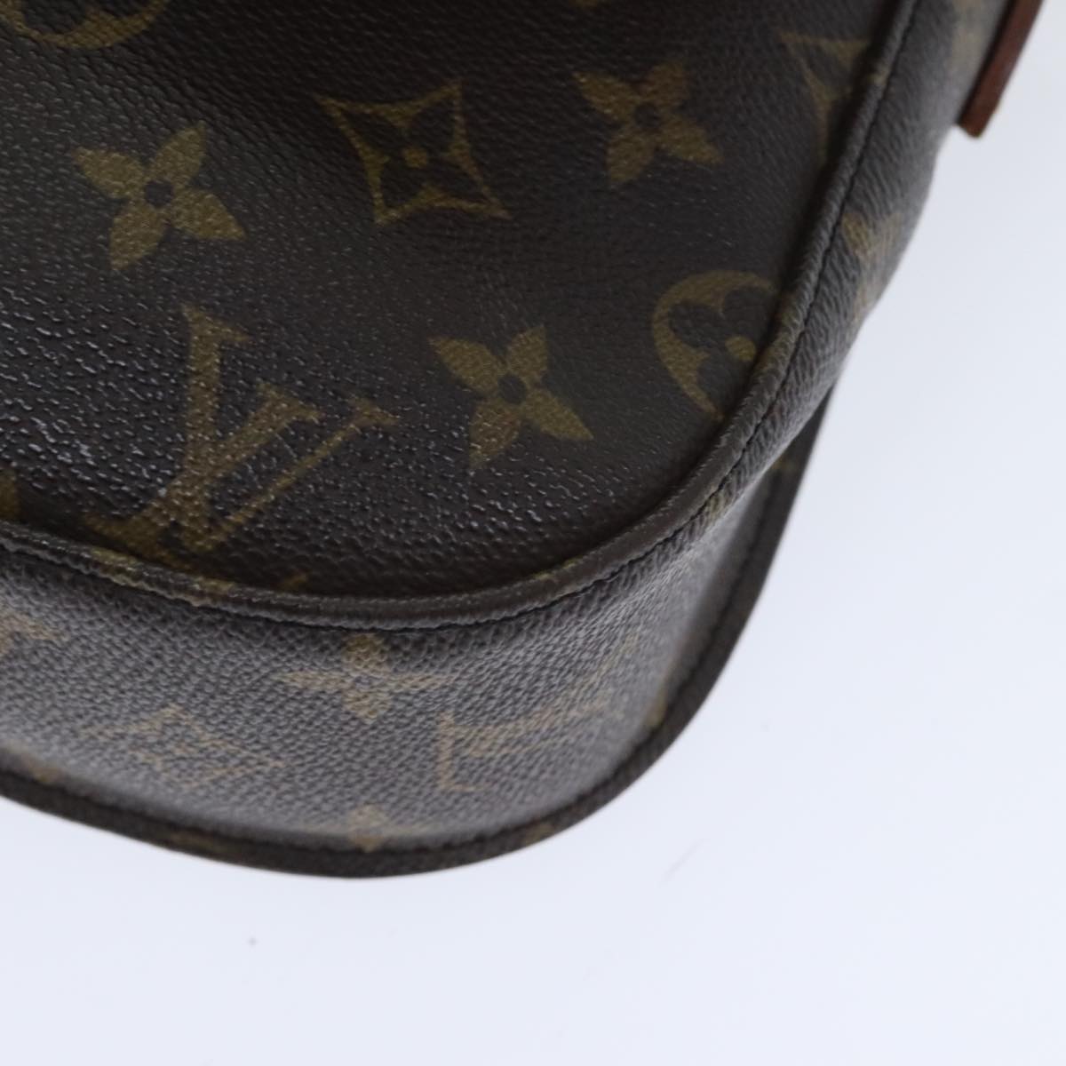 LOUIS VUITTON Monogram Saint Cloud GM Shoulder Bag M51242 LV Auth 91764