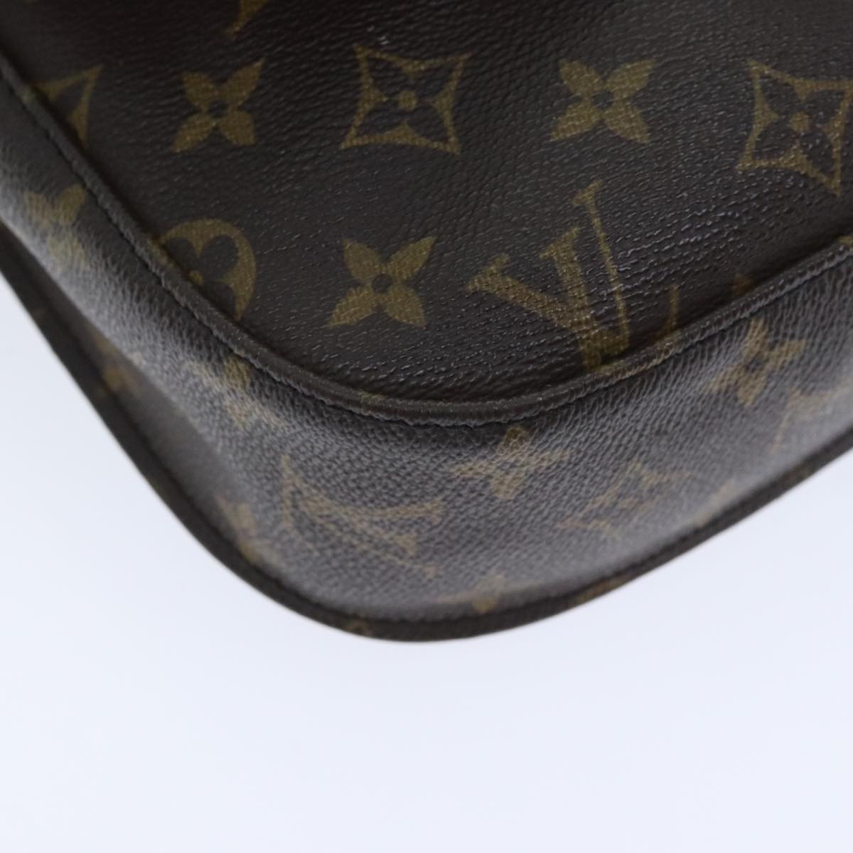 LOUIS VUITTON Monogram Saint Cloud GM Shoulder Bag M51242 LV Auth 91764