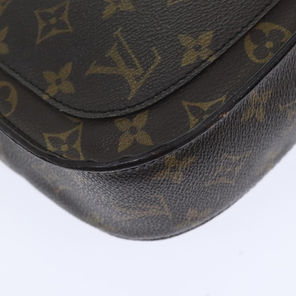 LOUIS VUITTON Monogram Saint Cloud GM Shoulder Bag M51242 LV Auth 91764