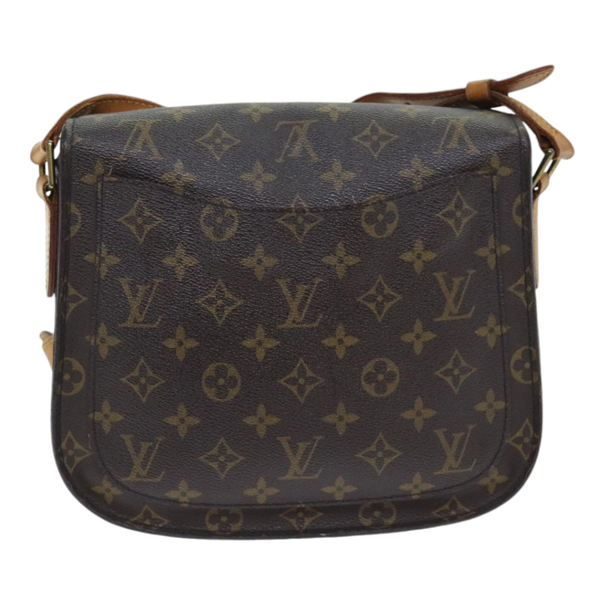 LOUIS VUITTON Monogram Saint Cloud GM Shoulder Bag M51242 LV Auth 91764