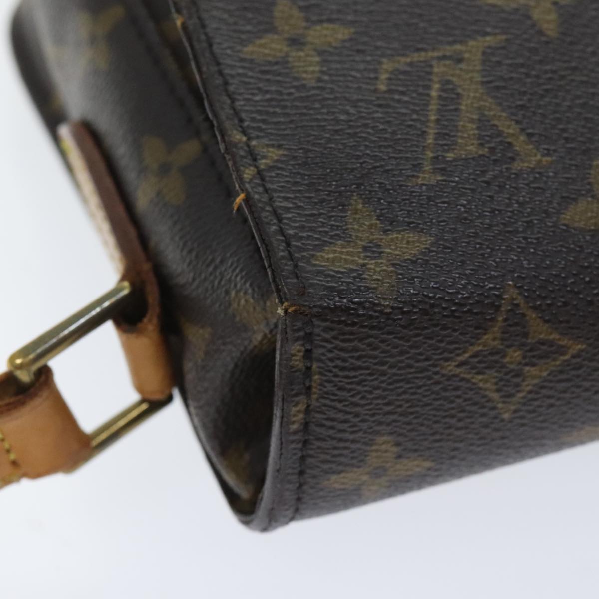 LOUIS VUITTON Monogram Saint Cloud GM Shoulder Bag M51242 LV Auth 91764