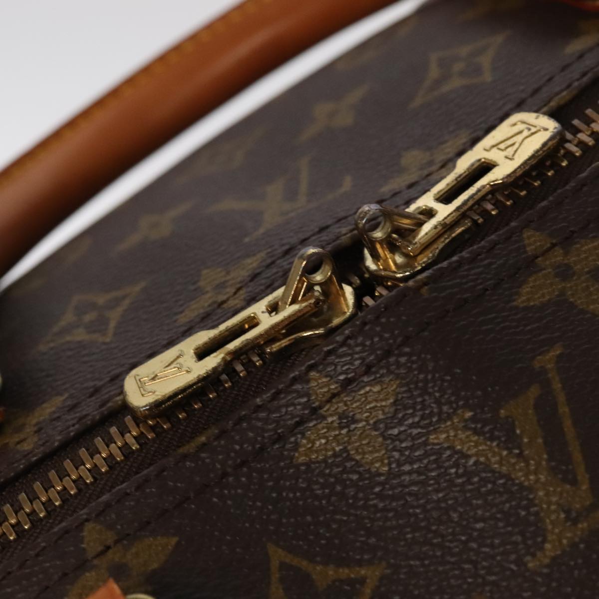 LOUIS VUITTON Monogram Keepall 60 Boston Bag M41422 LV Auth 91773