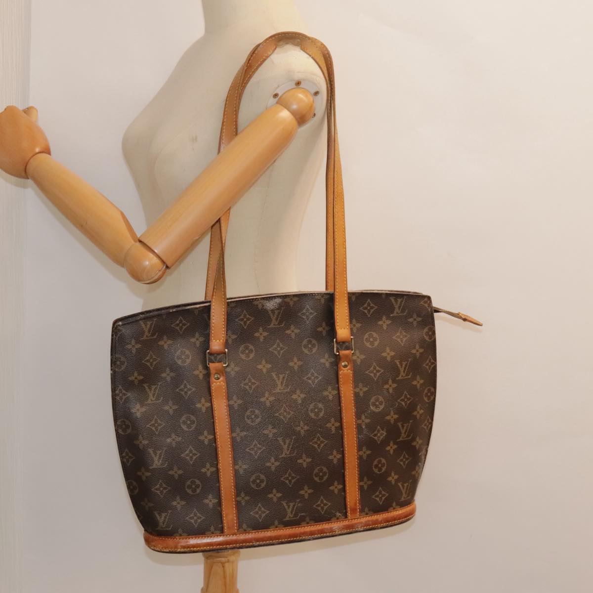 LOUIS VUITTON Monogram Babylone Tote Bag M51102 LV Auth 91968