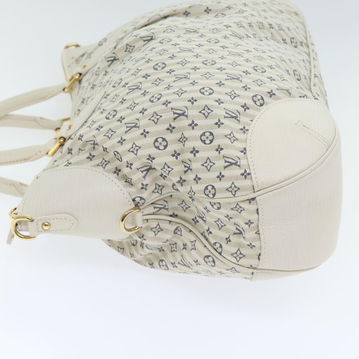 LOUIS VUITTON Monogram Mini Lin Croisette Marina GM Bag 2way M95492 Auth 92003