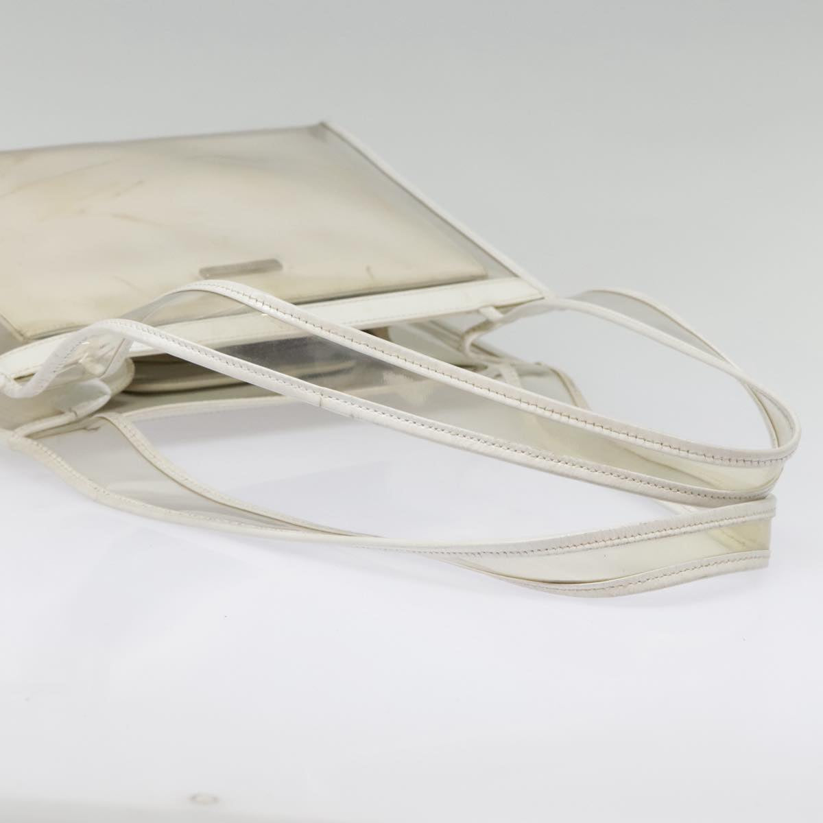 GUCCI Tote Bag Vinyl Clear 001 2058 1773 5 Auth 92362