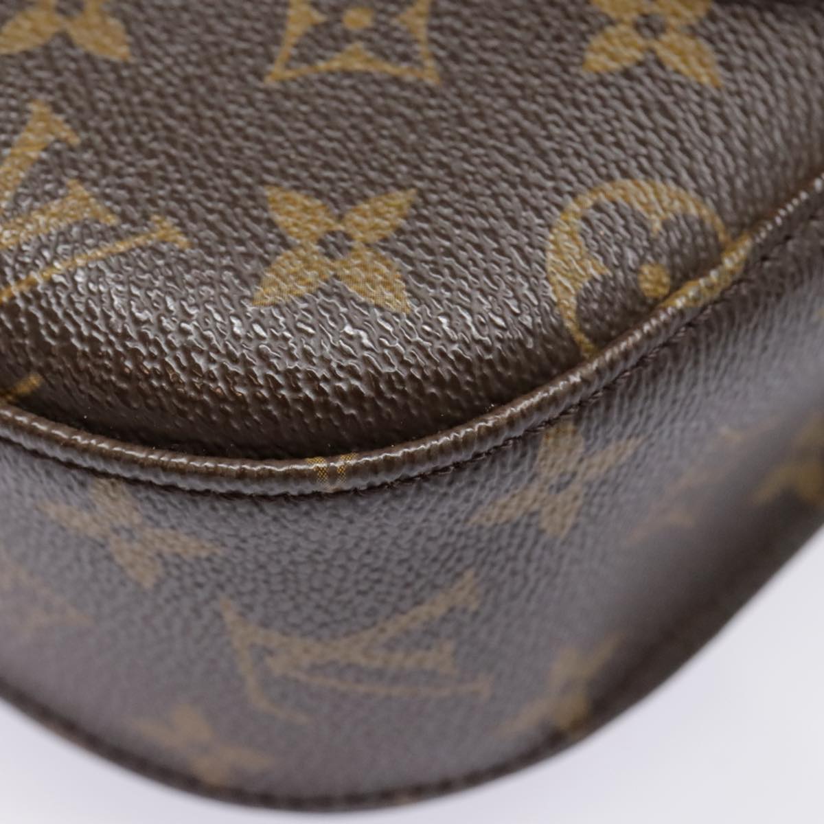 LOUIS VUITTON Monogram Saint Cloud GM Shoulder Bag M51242 LV Auth 92457