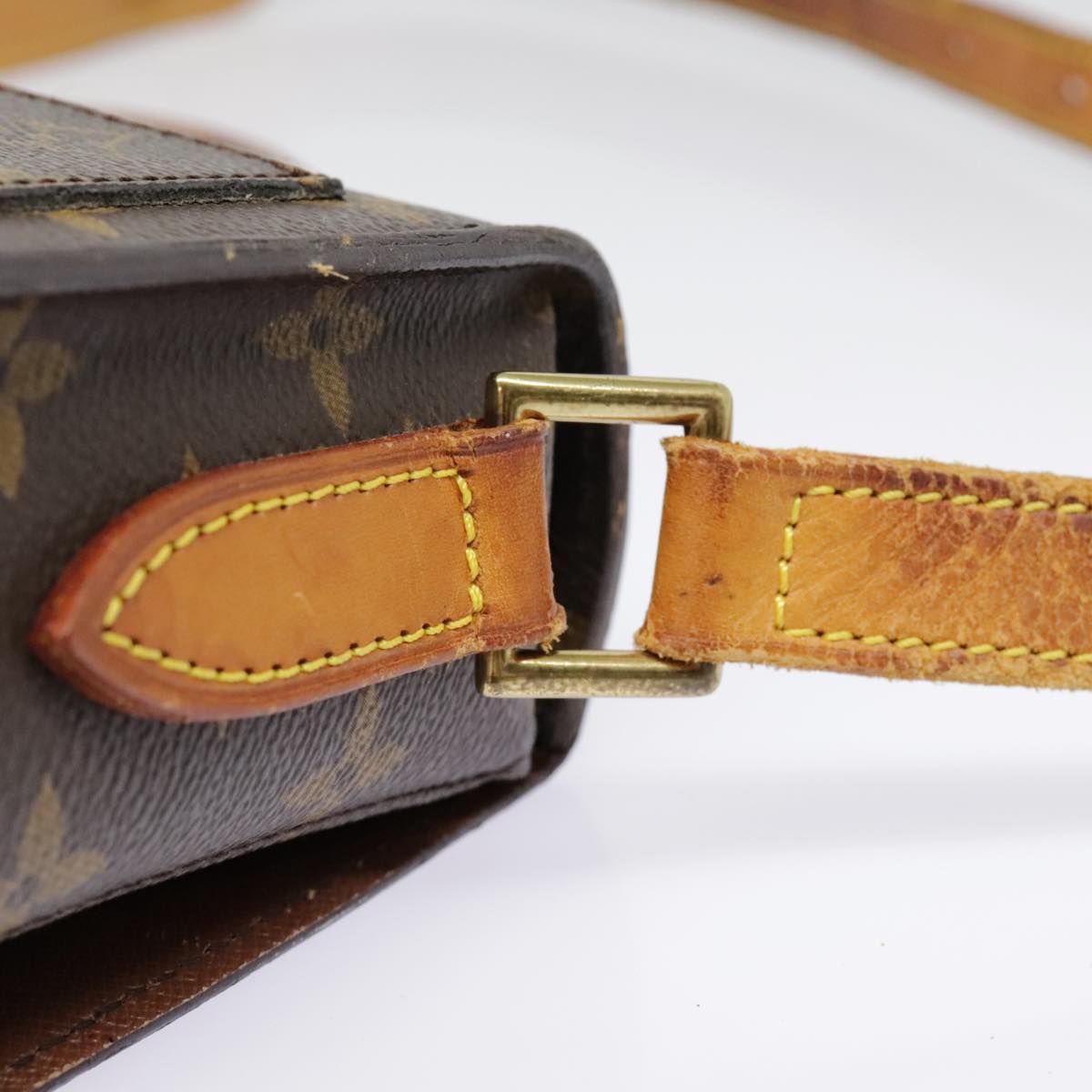 LOUIS VUITTON Monogram Saint Cloud GM Shoulder Bag M51242 LV Auth 92457