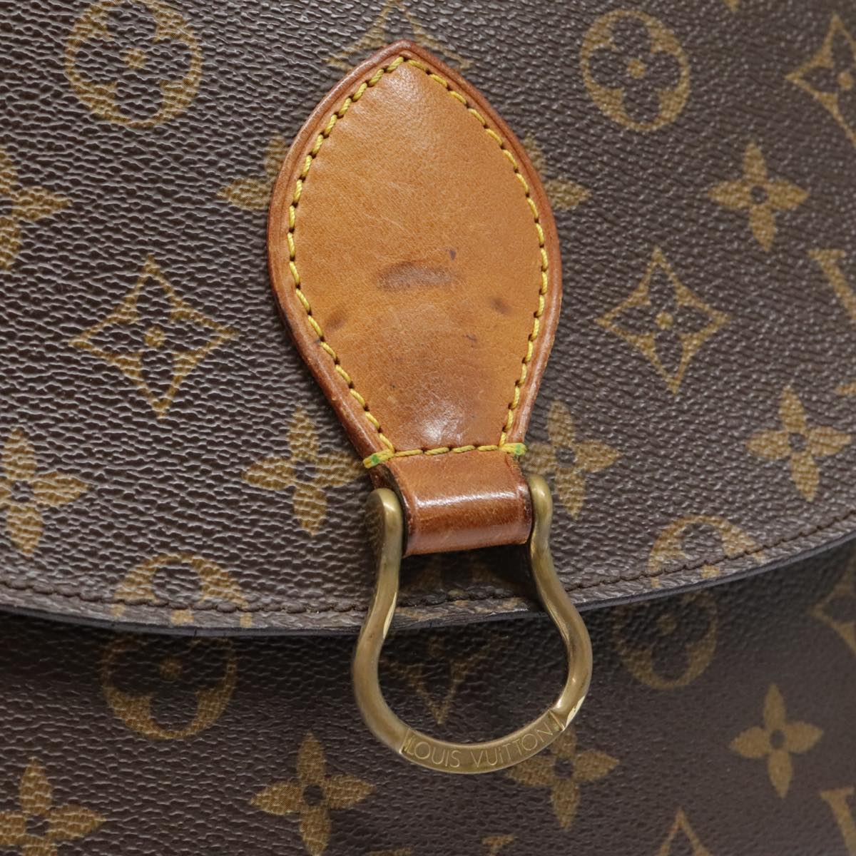 LOUIS VUITTON Monogram Saint Cloud GM Shoulder Bag M51242 LV Auth 92457